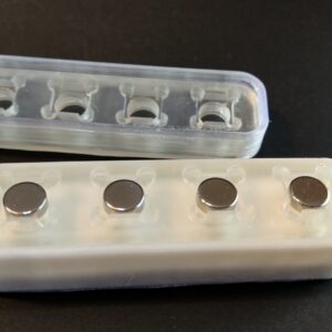 AccuMag 16 magnetic rack for 2x 8 PCR tubes magnetic beads isolation